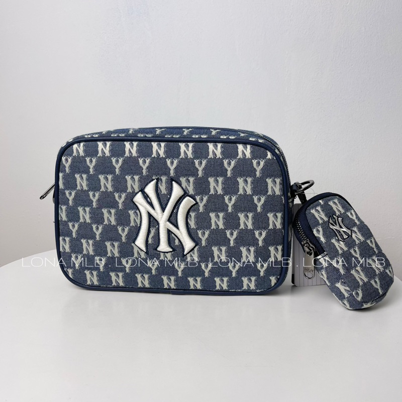 Túi monogram N..Y đeo chéo màu nâu siêu hot giành cho nam và nữ