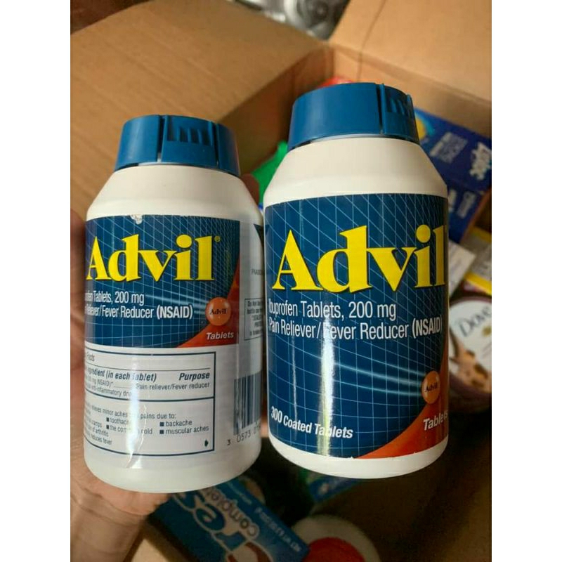 Ádvil 300 viên và 360 viên của Mỹ .Date xa.Có bán lẻ 1 lần 30 viên.