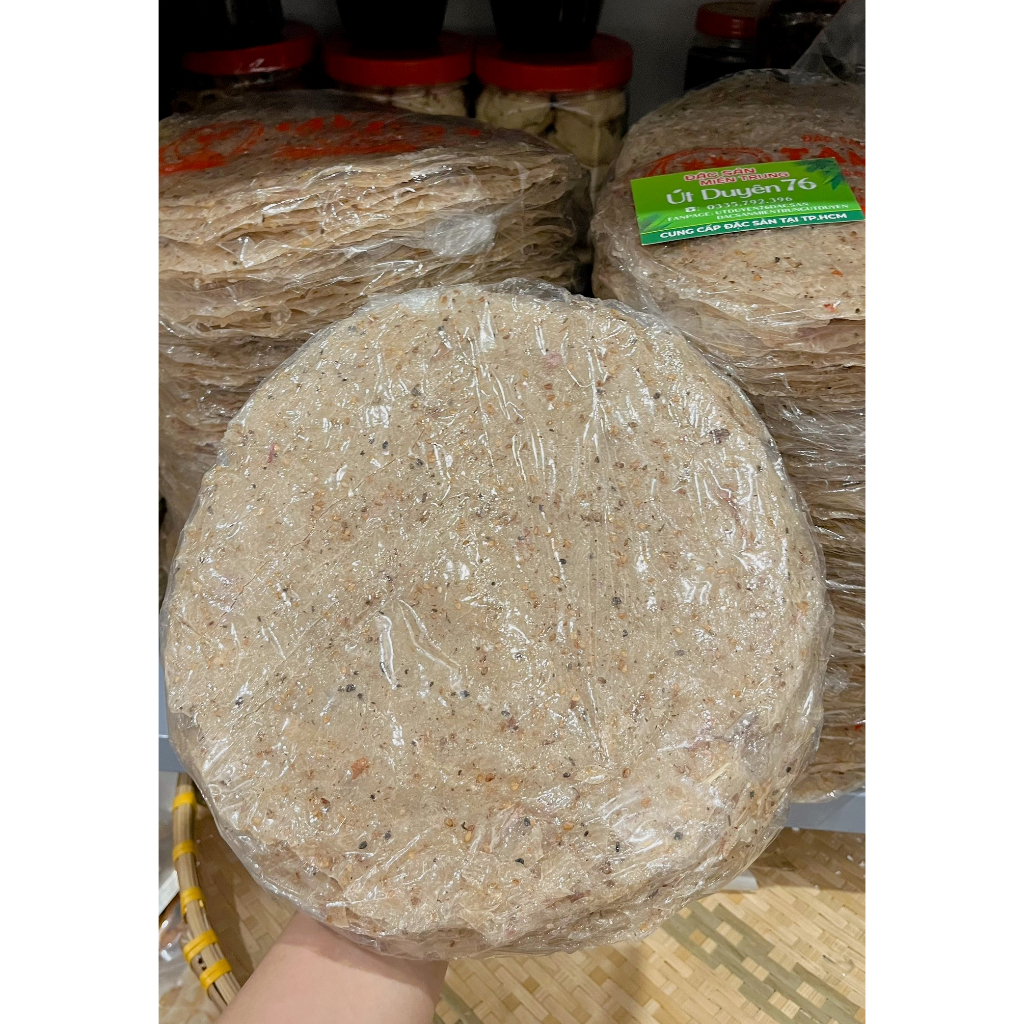 Bánh tráng nước dừa Bình Định ràng 10 cái size 25cm - Thịnh Duyên Shop