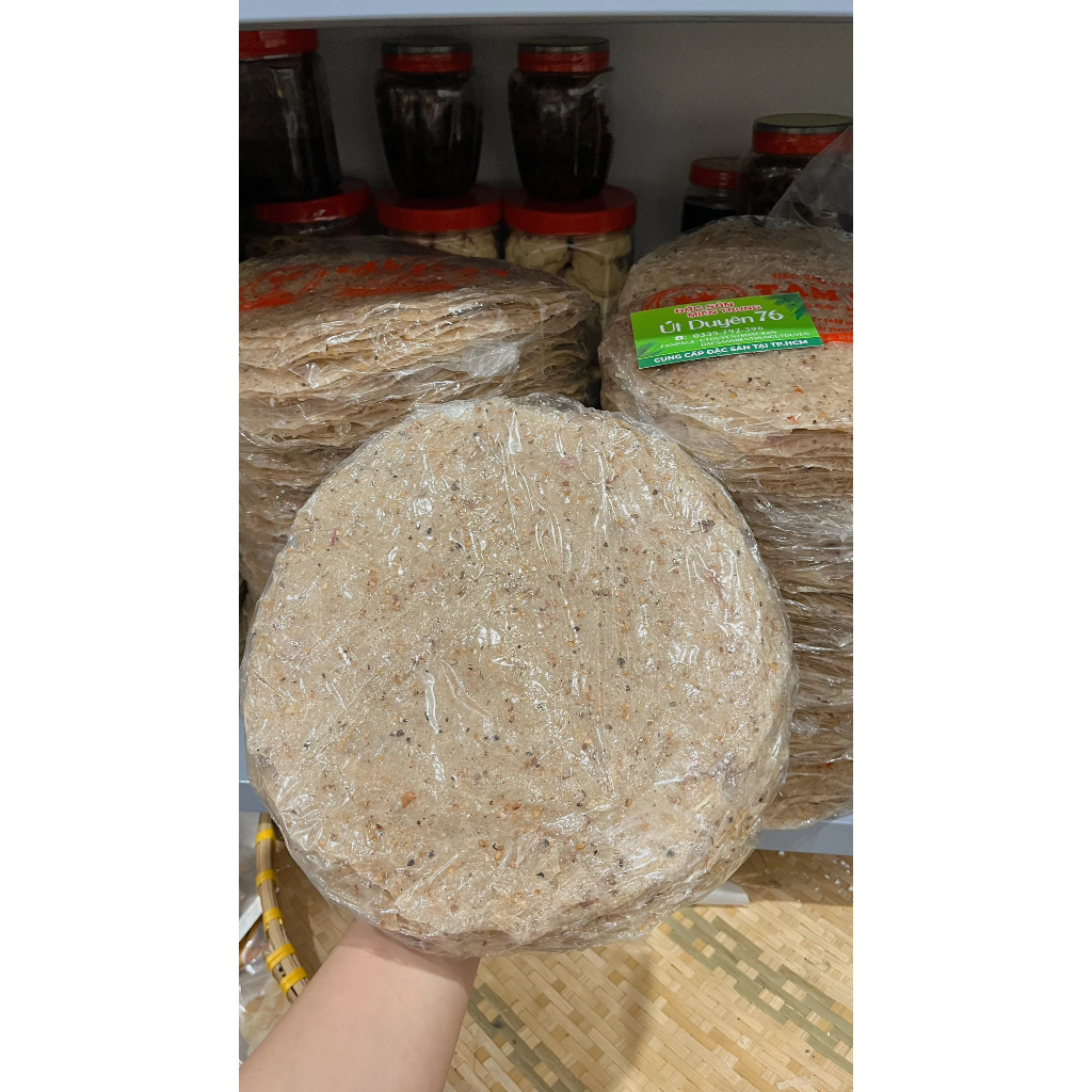 Bánh tráng nước dừa Bình Định ràng 10 cái size 25cm - Thịnh Duyên Shop