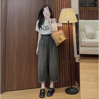 Quần bom bò giấy kèm đai Cuahangjeans