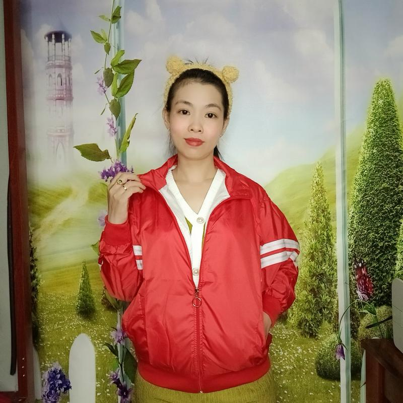 Áo Khoác Nữ Chất Liệu Vải Dù 2 Lớp