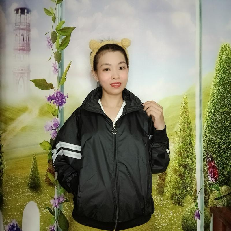 Áo Khoác Nữ Chất Liệu Vải Dù 2 Lớp