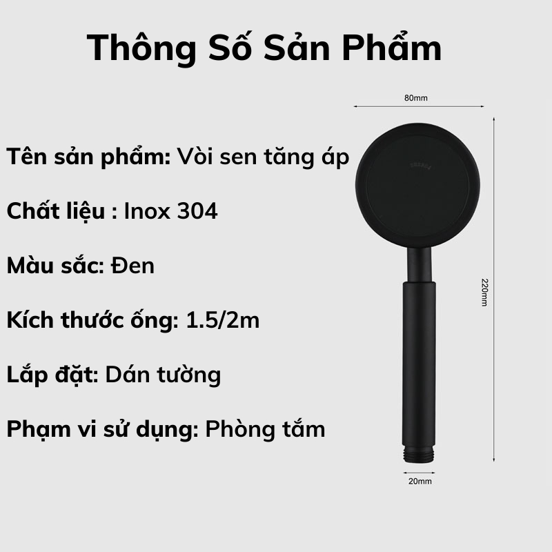 Vòi Hoa Sen Nóng Lạnh Kiko Tăng Áp Inox Không Gỉ Tăng Áp