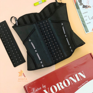 Đai Nịt Bụng Voronin Chính Hãng, Latex Voronin giúp giảm mỡ bụng, siết eo tặng kèm đai nối