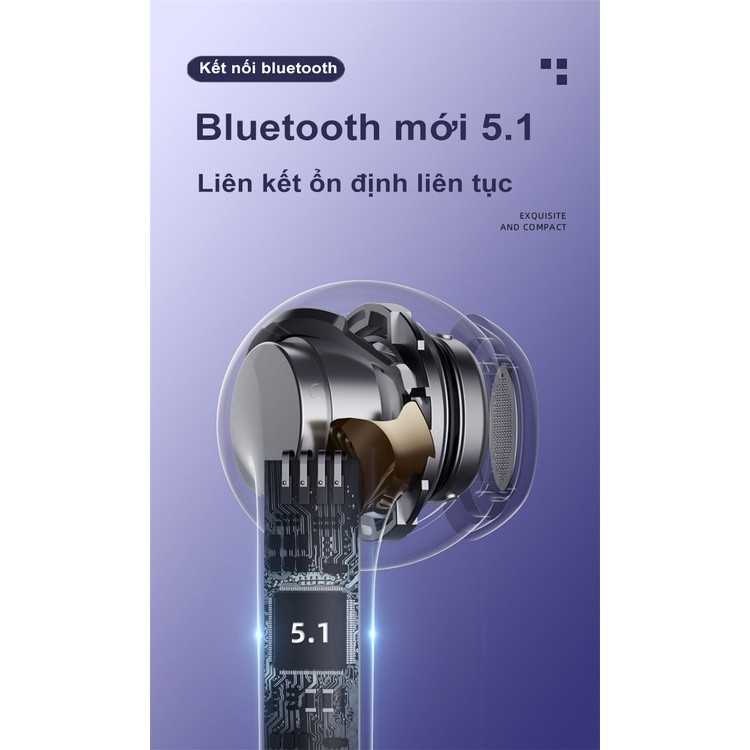 Tai nghe bluetooth Lenovo LP40 Pro, Âm thanh nổi Hifi, Nghe nhạc 3H, Điều khiển cảm ứng, Bảo hành 12 tháng