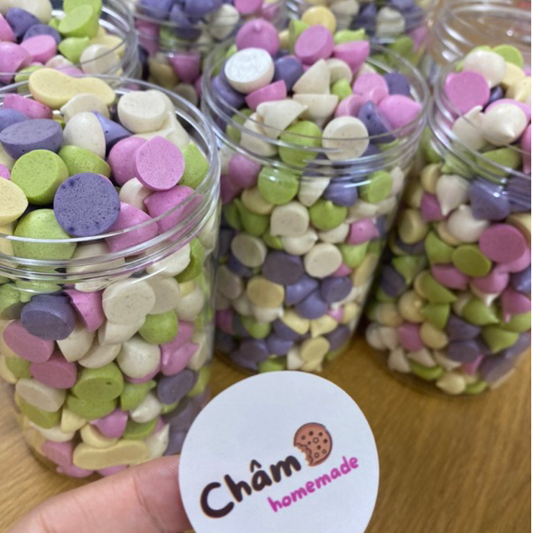 Bánh ăn dặm sữa chua cho bé từ 6 tháng thơm ngon giòn tan Châm Homemade