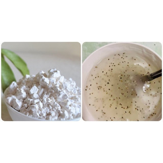 Bột sắn dây nguyên chất nhà làm.