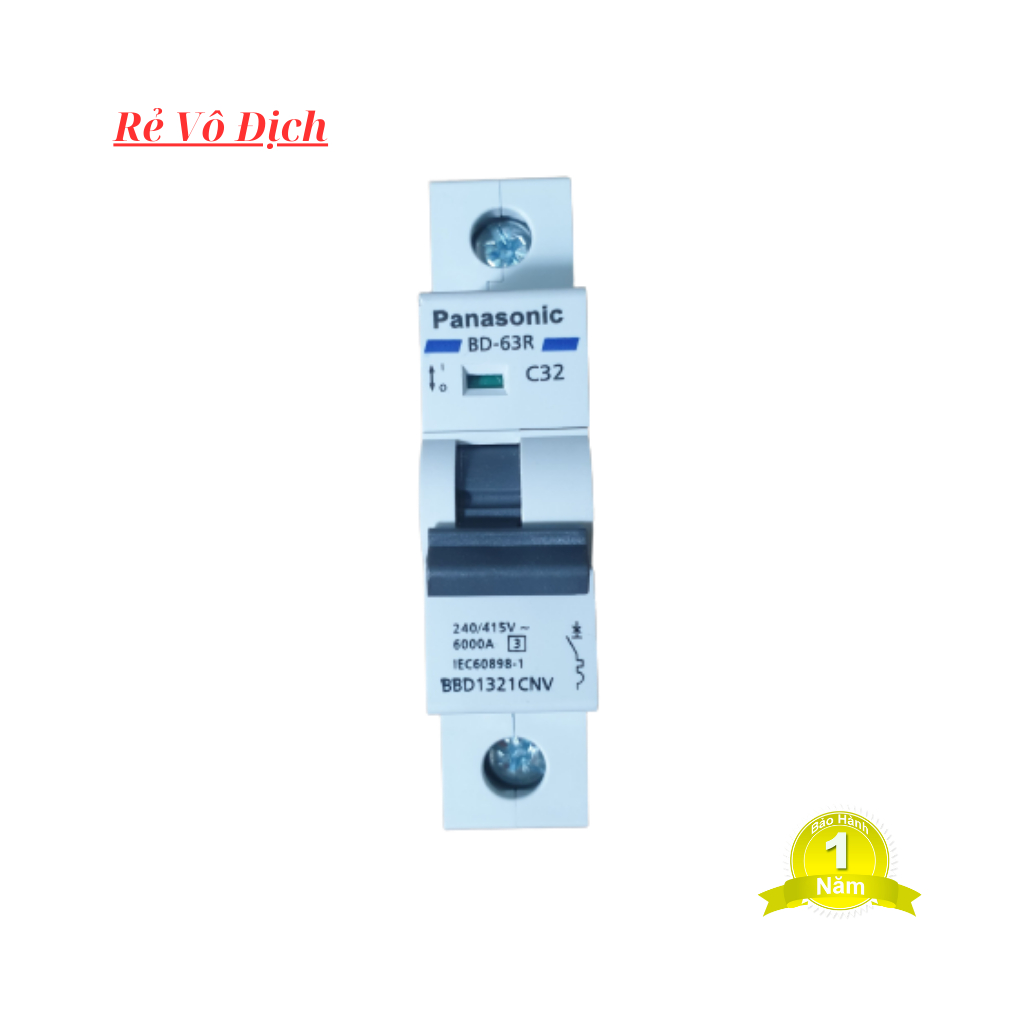 Át đơn,cài,1P, panasonic  C16 C20 C32 C40 giá rẻ