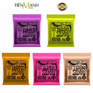 [Chính Hãng] Dây Đàn Guitar Điện Ernie Ball 2220, 2221, 2222, 2223, 2224 - Cỡ 9, 9.5, 10,11 Electric Strings