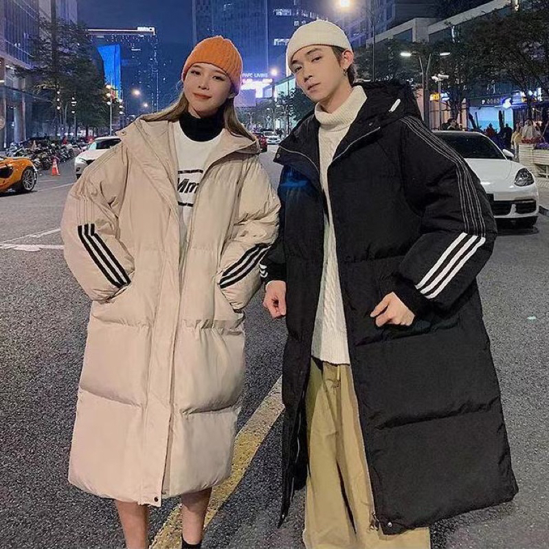 Áo phao nam nữ dáng dài siêu ấm Hàng Quảng Châu