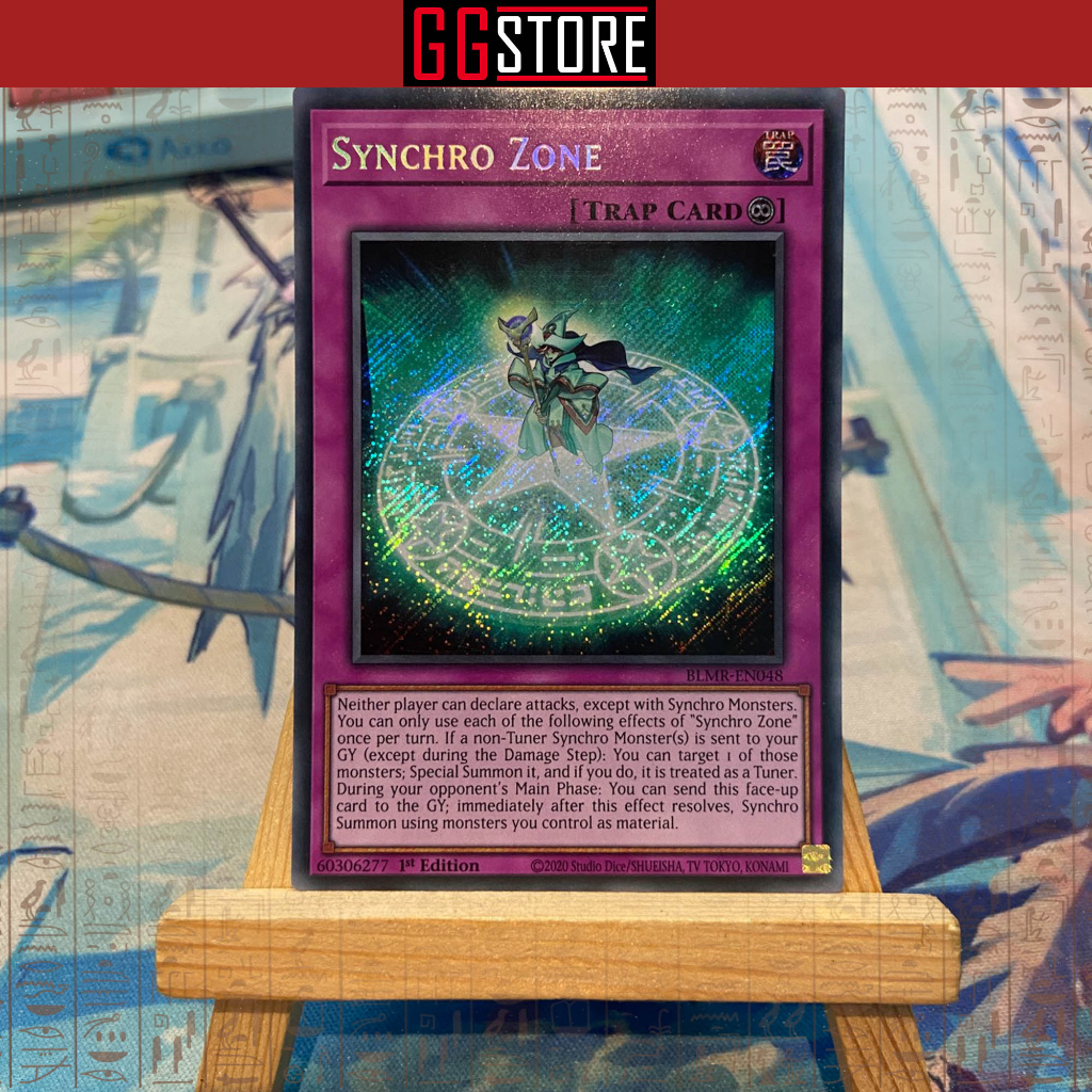 Synchro Zone - BLMR-EN048 - Secret Rare 1st Edition