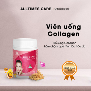 Viên uống bổ sung Collagen giúp trẻ hóa da làm mờ nếp nhăn nám và sạm da ALLTIMES CARE COLLAGEN