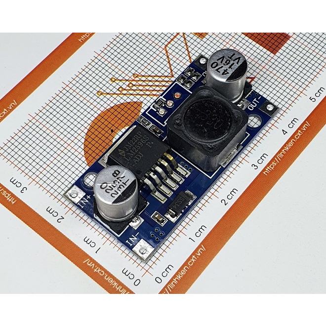 LM2596S-12 Module hạ áp DC-DC Buck 12VDC 3A