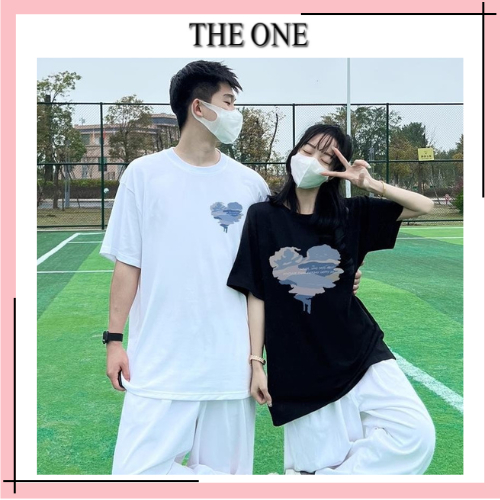 Áo thun nam nữ unisex form rộng tay lỡ LOCAL BRAND. Áo phông cotton THE ONE