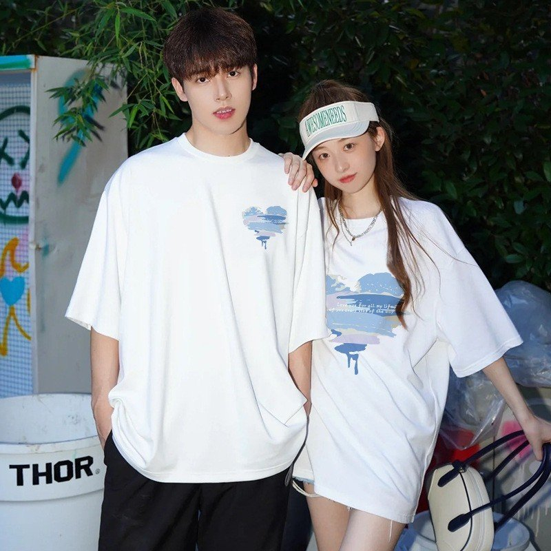 Áo thun nam nữ unisex form rộng tay lỡ LOCAL BRAND. Áo phông cotton THE ONE