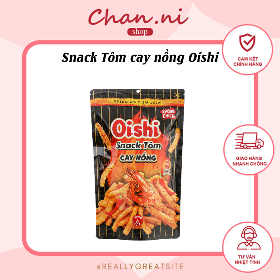 Snack Tôm cay nồng Oishi