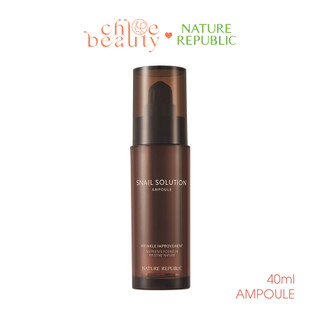 Tinh chất dưỡng da nhờn ốc sên nature republic snail solution ampoule 40ml