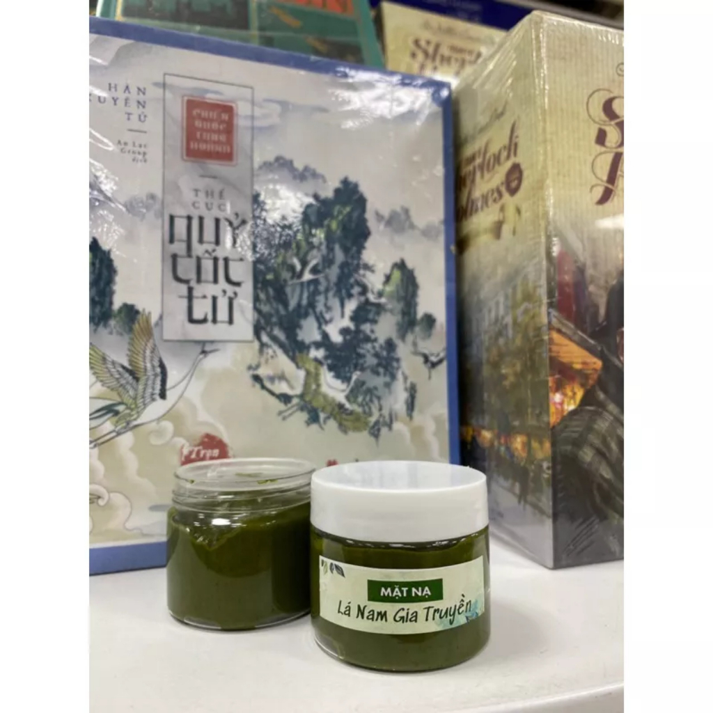 MẶT NẠ LÁ NAM GIA TRUYỀN MỤN NÁM TRẮNG DA DƯỠNG ẨM