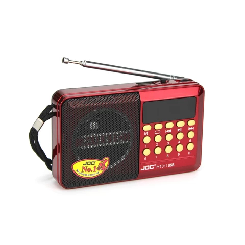 Đài Radio Đa Chức Năng, Hàng Chính Hãng JOC 1011BT Radio Mini Di Động, nghe USB thẻ nhớ, Bluetooth