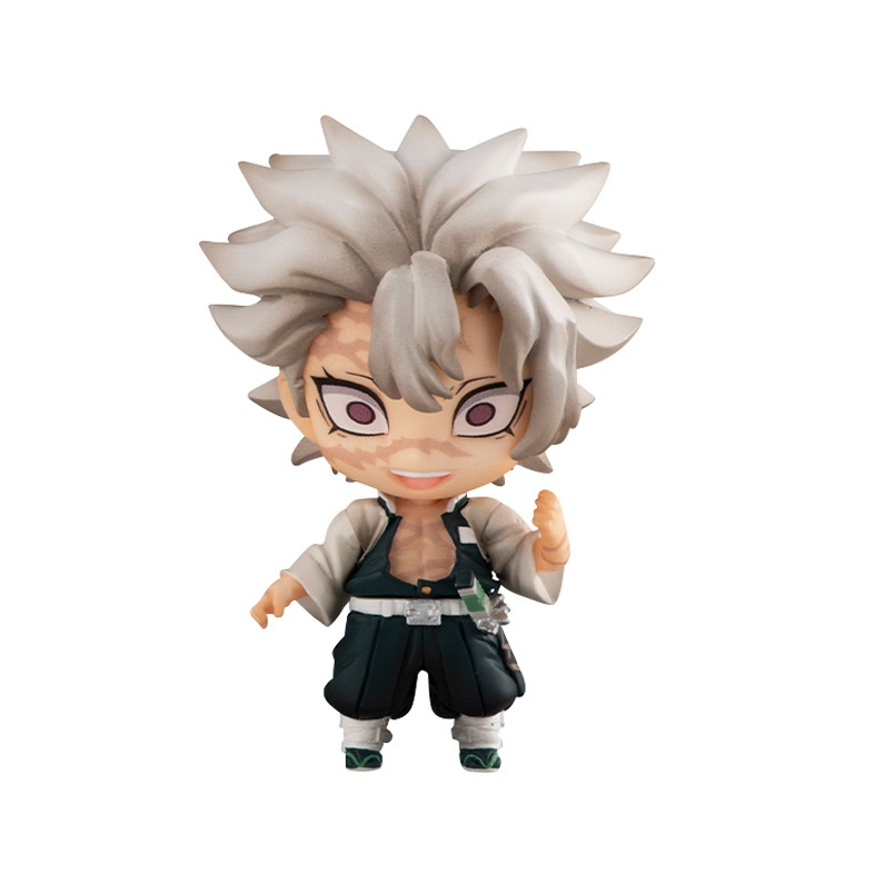 Mô hình Chibi gapcha Demon slayer Kimetsu no Yaiba thủy trụ Tokito Muichiro 2085 1-2