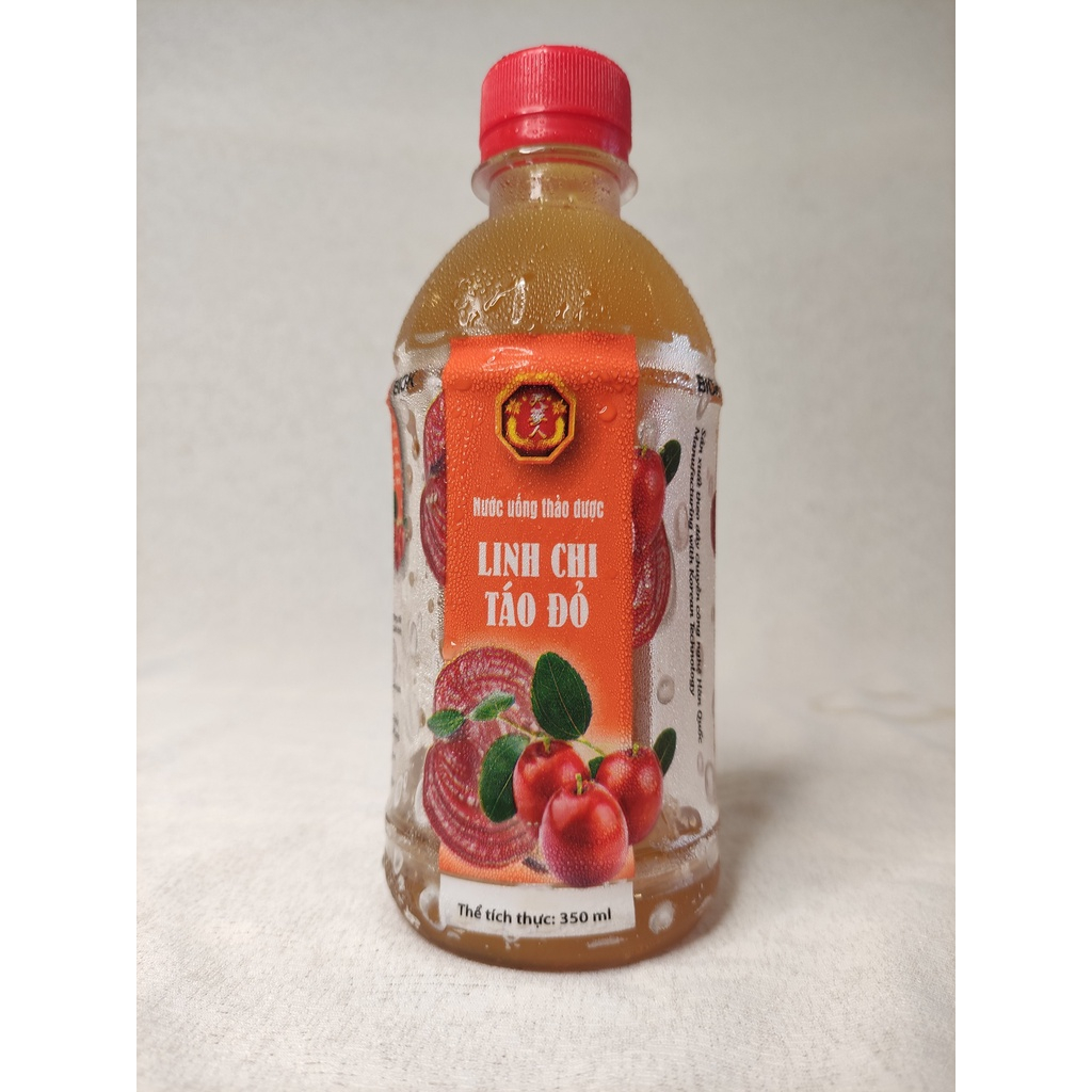 [ COMBO TIẾT KIỆM] Nước uống thảo dược linh chi táo đỏ BIOK chai 360ml