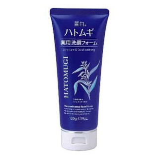 Sữa rửa mặt ý dĩ hatomugi - màu xanh 130gram