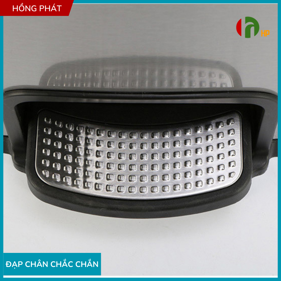 Thùng Rác  Bàn Đạp Hình Chữ Nhật 20L/30L Có Nắp Đóng Êm, Thép Không Gỉ VPH-YS-HPB-105B/105