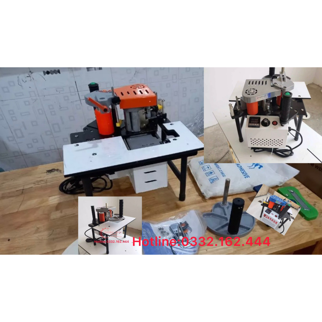 MÁY DÁN CẠNH GỖ CẦM TAY ST300 TẶNG KÈM BỘ DAO GỌT VÀ 1 KG KEO