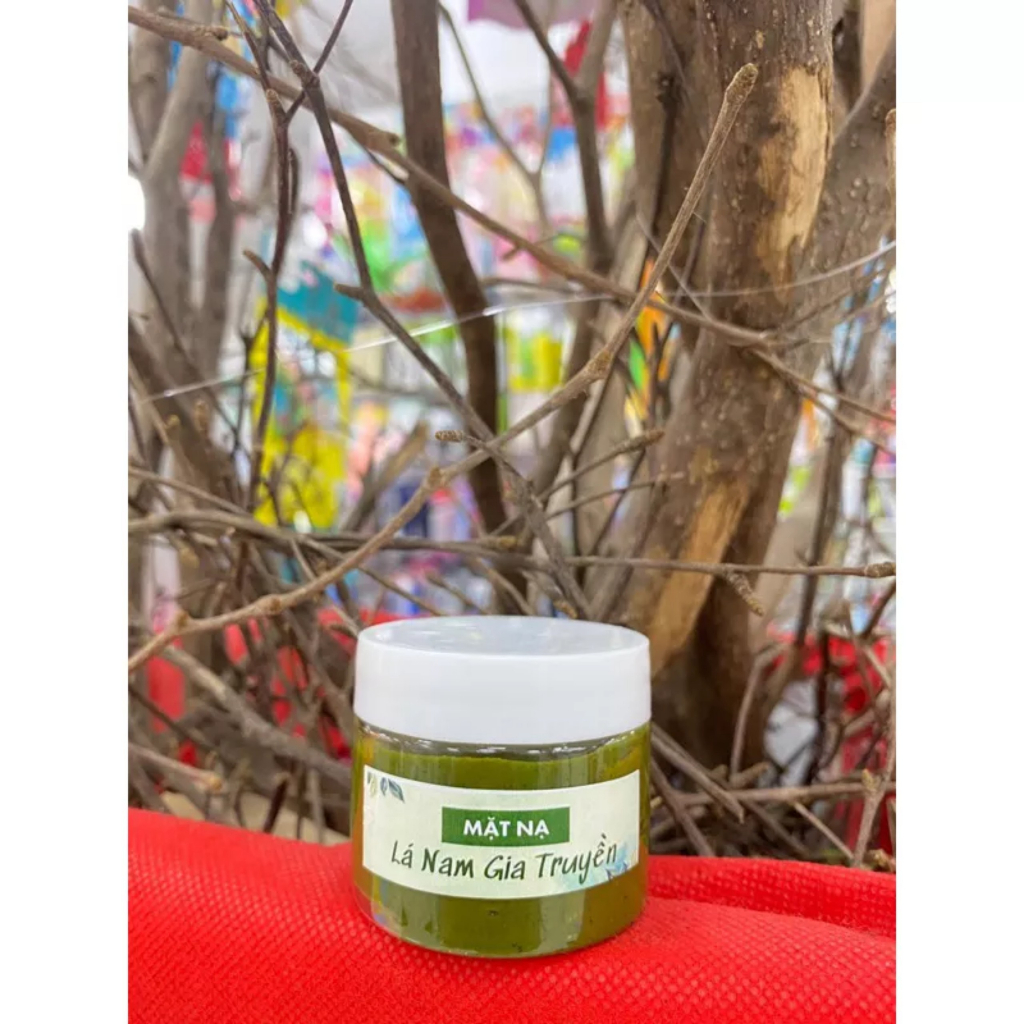 MẶT NẠ LÁ NAM GIA TRUYỀN MỤN NÁM TRẮNG DA DƯỠNG ẨM