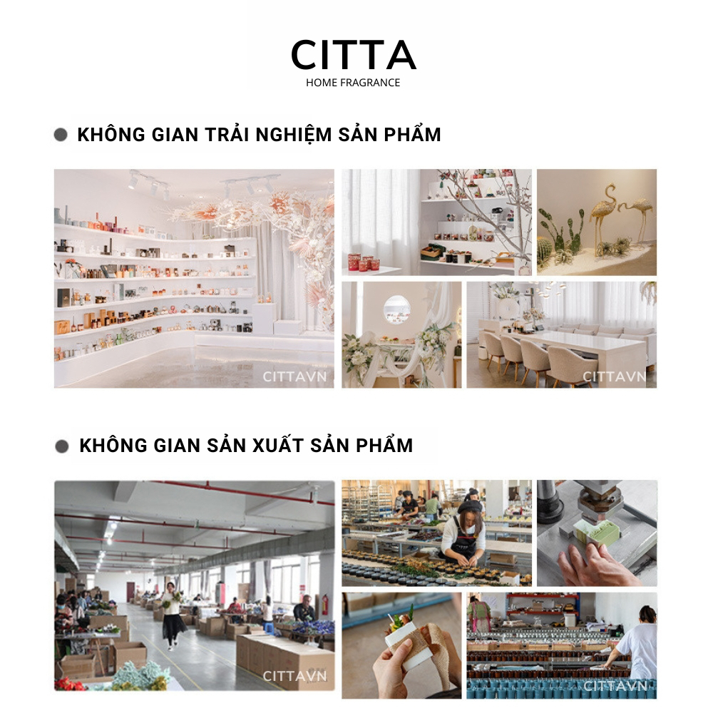 Tinh dầu thơm phòng cao cấp CITTA RUGOSA ROSE làm quà tặng sang trọng hương nước hoa