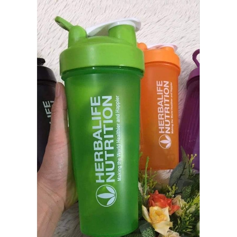 Bình lắc 600ml sắc màu