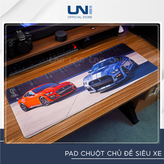 Miếng lót chuột cỡ lớn chủ đề xe FORD SHELBY GT500 Kích Thước 80X30 - UNIOFFICIAL STORE