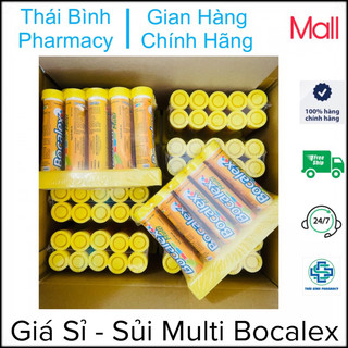 Bocalex Multi viên sủi - Tuýp 20v Tăng cường sức đề kháng, bổ sung Vitamin thiếu hụt cho cơ thể