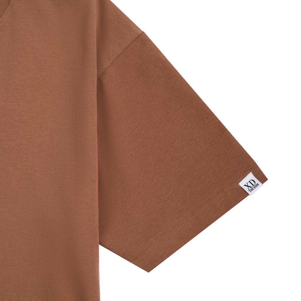 Áo thun The Xide áo phông unisex hình in chữ form rộng chất cotton 2 chiều định lượng 250gr co giãn
