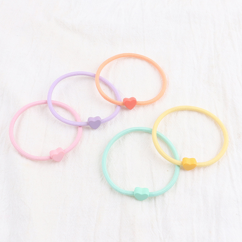 ⚡Dây thun cột tóc thời trang Hàn Quốc hình tim cute dễ thương cho nữ