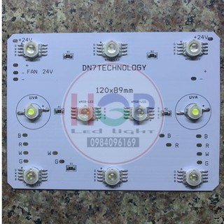 Mạch led Luxeon WRGB 4in1-34w/24v