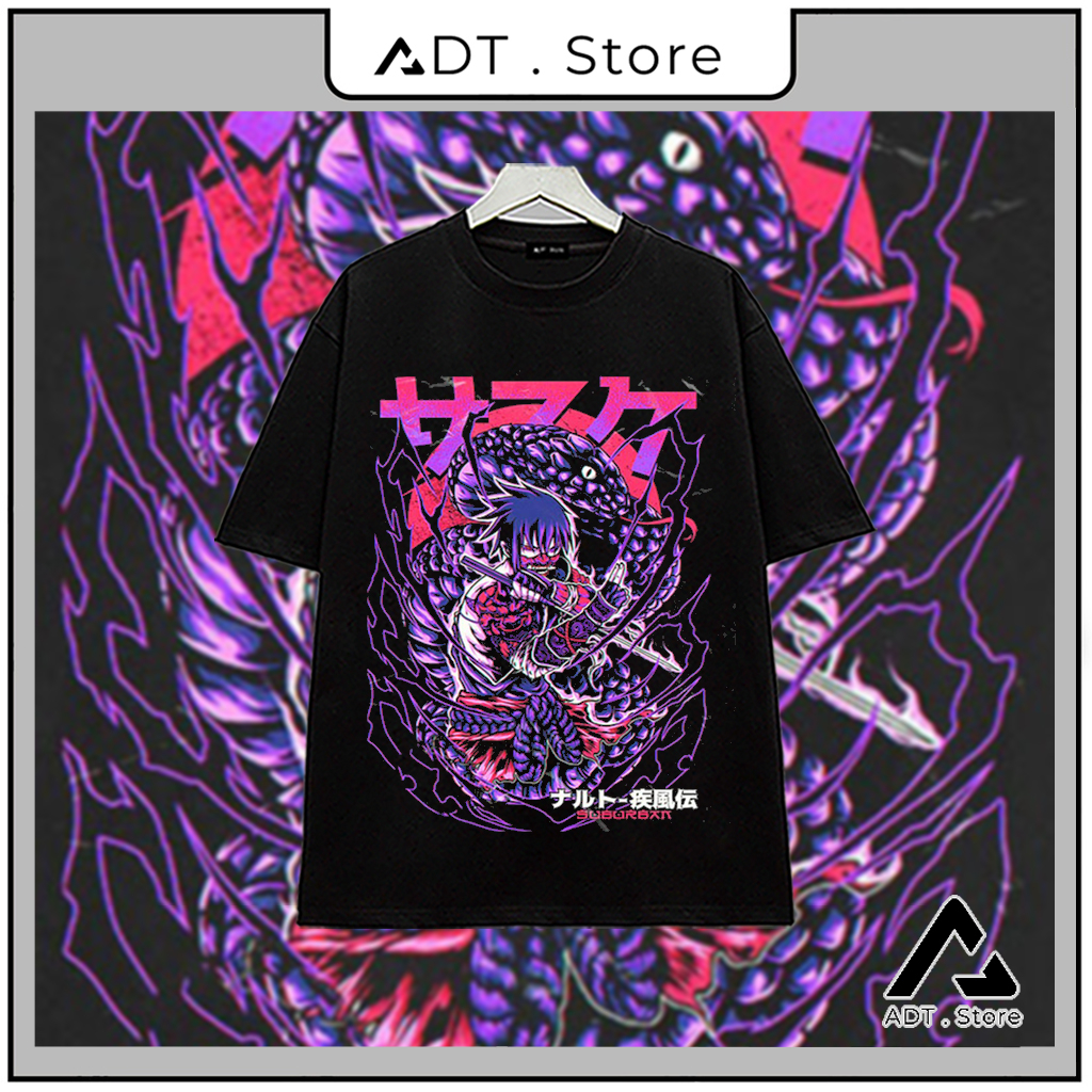 Áo thun in hình Anime Naruto | Uchiha Itachi | Anime_Wibu_Store | mẫu Hot bán chạy