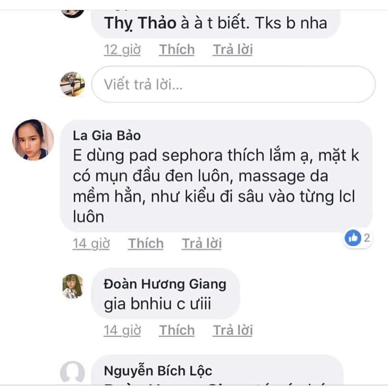 Pad rửa mặt silicon Sephora