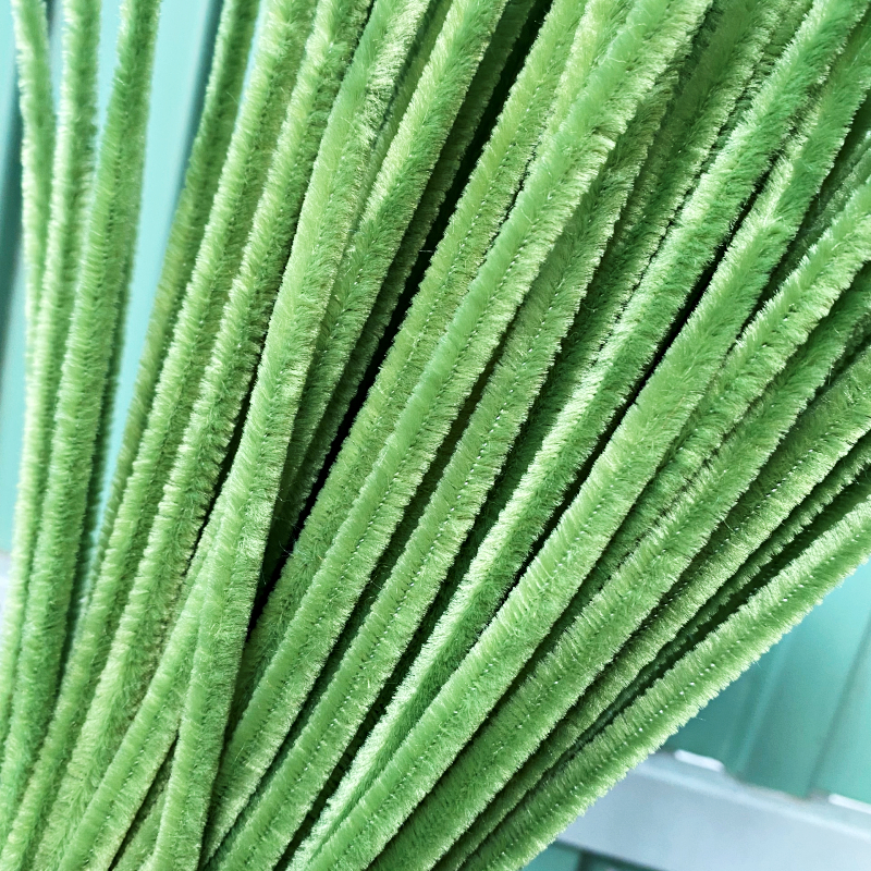 Kẽm Nhung Thằng Hàng Loại 1 Lông Dày Mịn - Màu Xanh Ôliu Nhạt