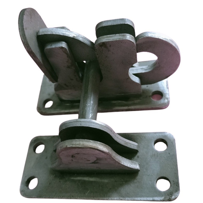 Chốt khóa cửa cổng tự động, khóa đồng tiền chuồng lợn heo