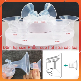 Đệm giảm hạ size phễu máy hút sữa, hạ size phễu cup hút sữa rảnh tay