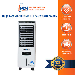 Máy quạt làm mát không khí bằng hơi nước PW-026 nhập khẩu Thái Lan - 170W bình nước 17 lít - Mua đi nha