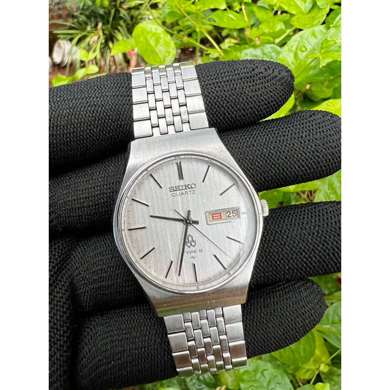 Đồng hồ nam Seiko Type II mặt sọc đẹp