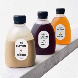 Combo 50 chai dẹp thon 300ml đựng trà sữa. chai kèm nắp nhựa