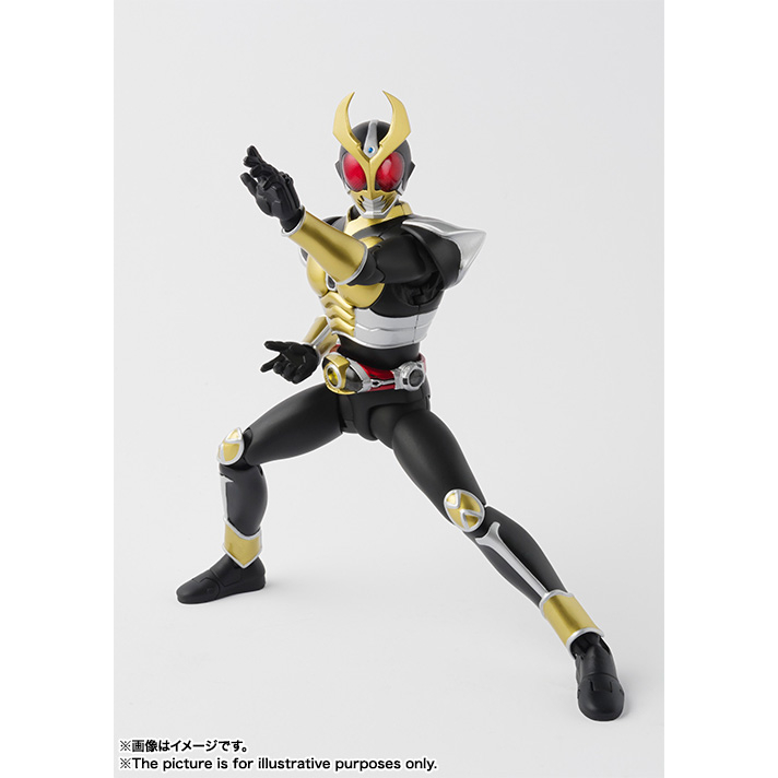MÔ HÌNH HIỆP SĨ MẶT NẠ AGITO SHF  KAMEN RIDER AGITO GROUND FORM & BONUS
