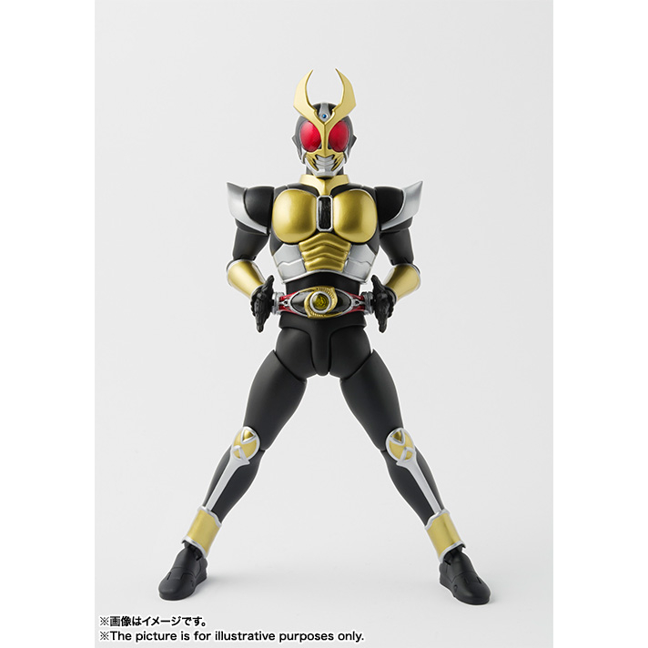 MÔ HÌNH HIỆP SĨ MẶT NẠ AGITO SHF  KAMEN RIDER AGITO GROUND FORM & BONUS