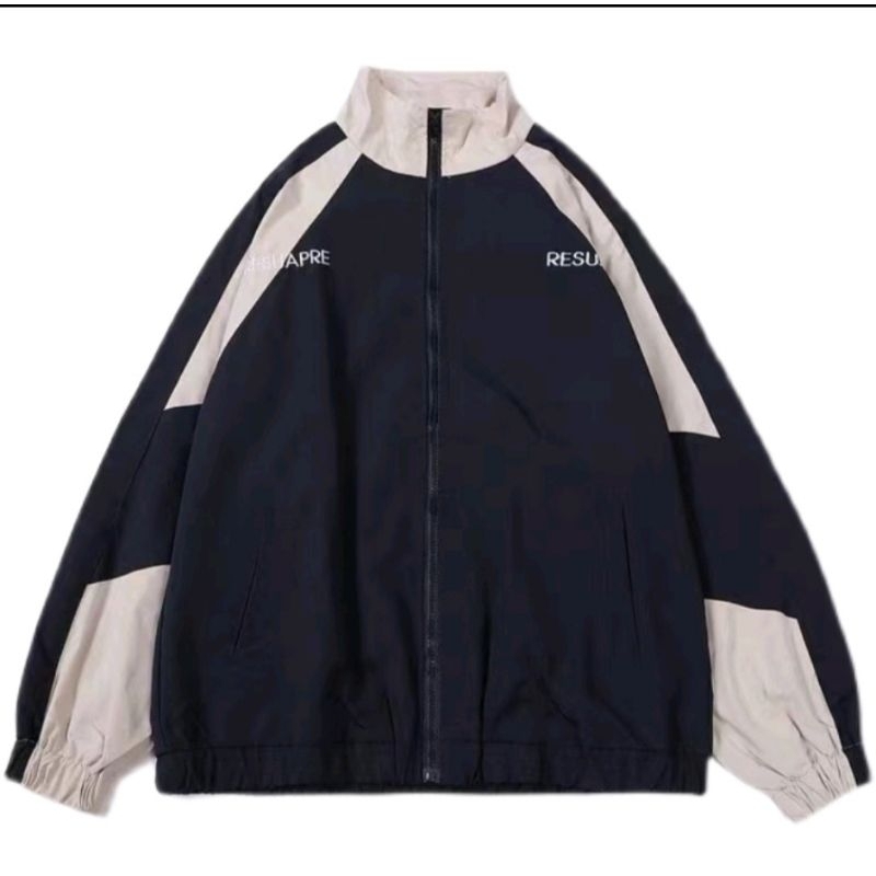 Áo Khoác Dù Nam Nữ 2 Lớp Form Rộng Logo Thêu Chữ Resuapre Thời Trang Super Fashion P