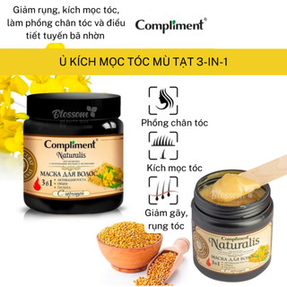 Ủ tóc ỚT, MÙ TẠT giúp mọc tóc giảm rụng HOT THERAPY Compliment 500ML