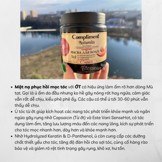 Ủ tóc ỚT, MÙ TẠT giúp mọc tóc giảm rụng HOT THERAPY Compliment 500ML